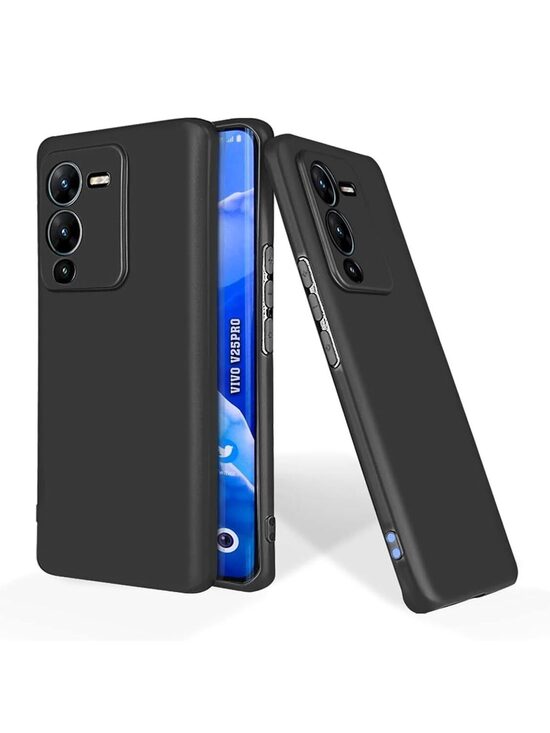 Защитный чехол для телефона Vivo S 15 5G, черный.